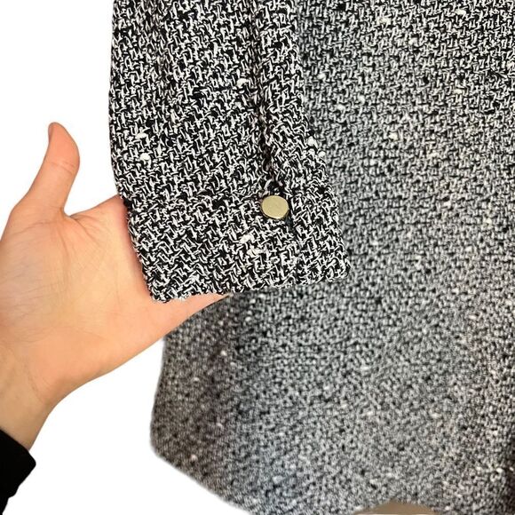 Zara contrast satin textured dress. Size extra small - Picture 9 of 13